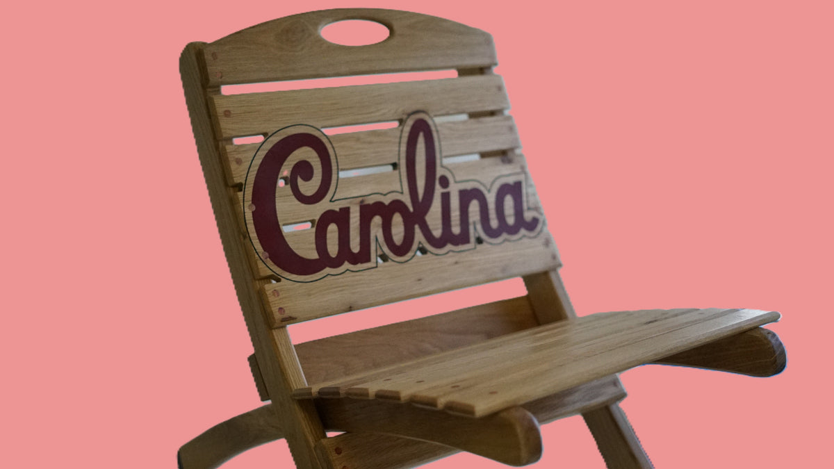 Script Carolina Tailgate Chair
